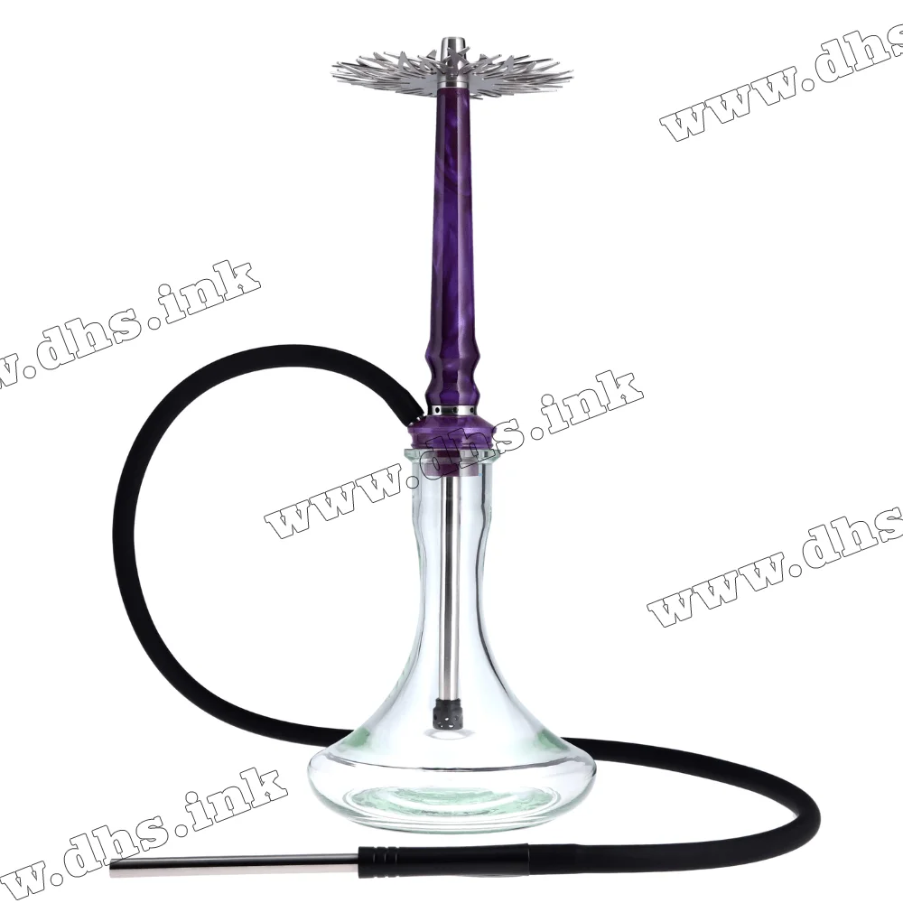 Кальян Tiaga Hookah - Astra Crystal Purple на колбі (Craft)