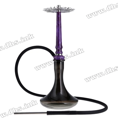 Кальян Tiaga Hookah - Astra Crystal Purple на колбі (Craft Black)