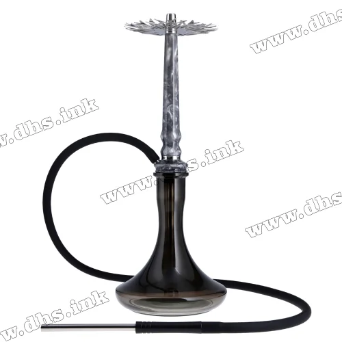 Кальян Tiaga Hookah - Astra Crystal Silver на колбі (Craft Black)