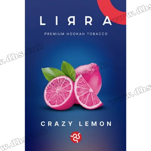 Тютюн Lirra (Ліра) - Crazy Lemon (Солодкий, Лимон) 50г
