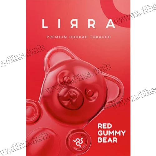 Тютюн Lirra (Ліра) - Red Gummy Bear (Апельсин, Манго, Маракуя) 50г