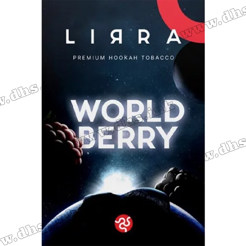 Тютюн Lirra (Ліра) - World Berry (Полуниця, Малина, Чорниця, Смородина) 50г