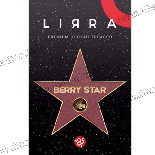 Тютюн Lirra (Ліра) - Berry Star (Вишня, Малина, Чорна смородина, Чорниця) 50г