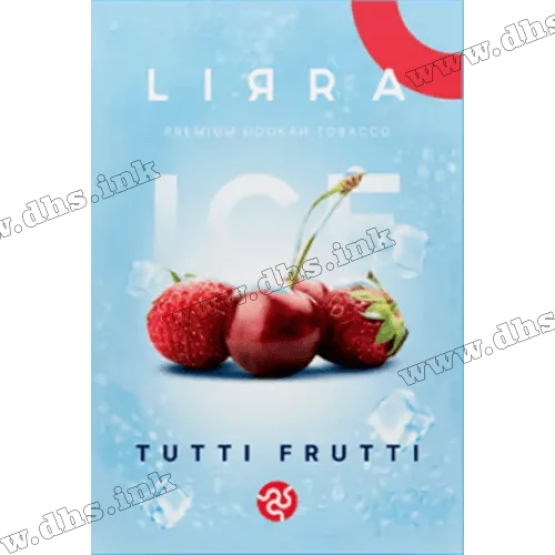 Тютюн Lirra (Ліра) - Ice Tutti Frutti (Полуниця, Вишня, Лід) 50г