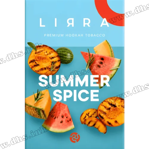 Табак Lirra (Лира) - Summer Spice (Арбуз, Дыня, Пряный Персик) 50г