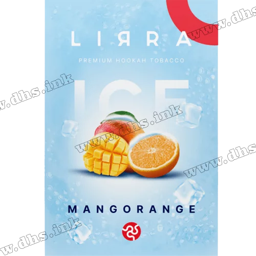 Табак Lirra (Лира) - Ice Mango Orange (Апельсин, Манго, Лед) 50г