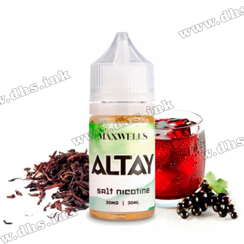 Сольова рідина Maxwells Salt 30 мл (20 мг) - Altay (Чай з смородиною)
