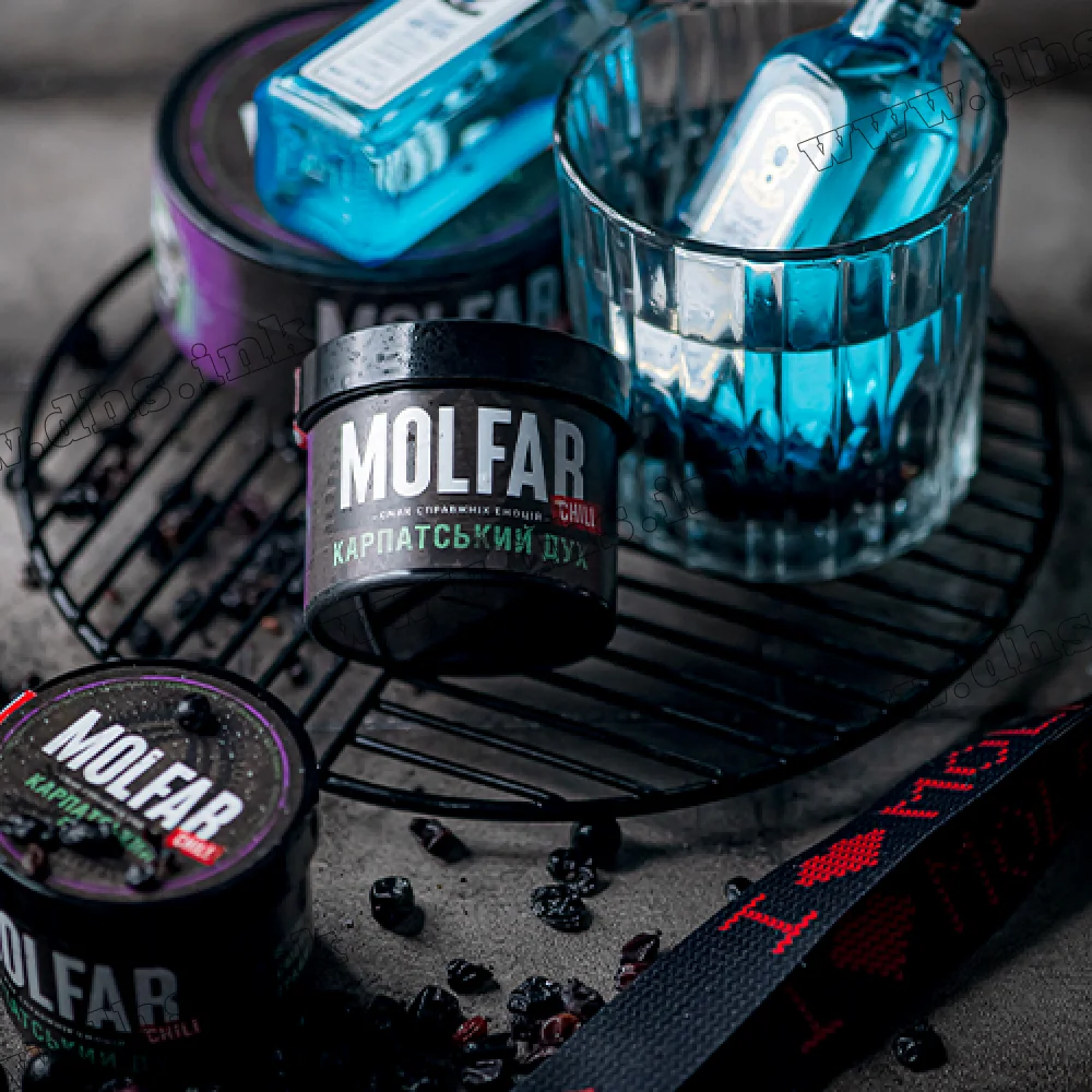 Тютюн Molfar (Chill Line) - Карпатський дух (Смородина, Трави, Ялівець) 100г