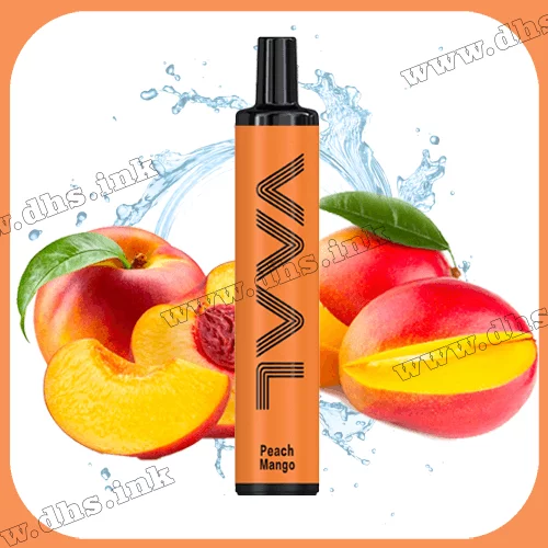 Одноразовая электронная сигарета Vaal 2500 - Peach Mango (Персик, Манго)