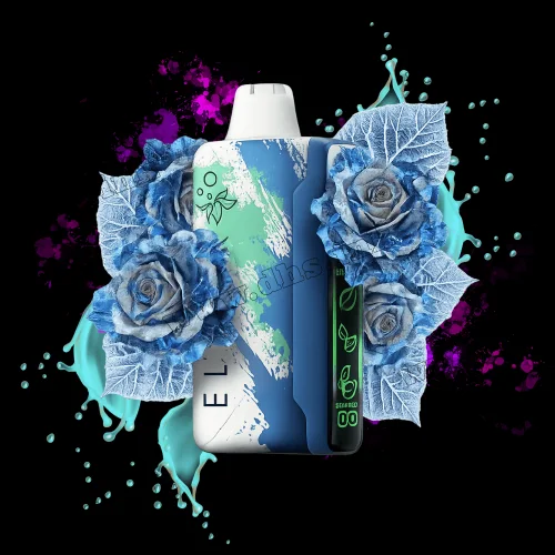 Одноразовая электронная сигарета Elf Bar (Эльф Бар) Nic King 30000 - Icy Blue Rose (Голубая Роза, Лед)