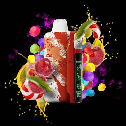 Одноразовая электронная сигарета Elf Bar (Эльф Бар) Nic King 30000 - Sour Cherry Candy (Кислая Вишневая Конфета)