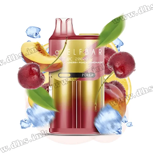 Одноразовая электронная сигарета Elf Bar (Эльф Бар) BC20000 - Cherry Peach Lemonade (Вишня, Персик, Лимонад)