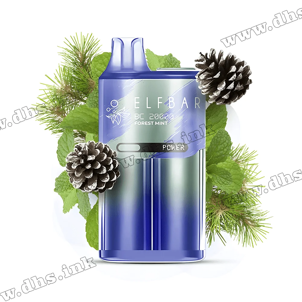 Одноразова електронна сигарета Elf Bar (Ельф Бар) BC20000 - Forest Mint (Лісова М'ята)