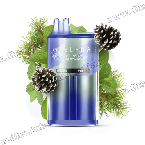 Одноразовая электронная сигарета Elf Bar (Эльф Бар) BC20000 - Forest Mint (Лесная Мята)