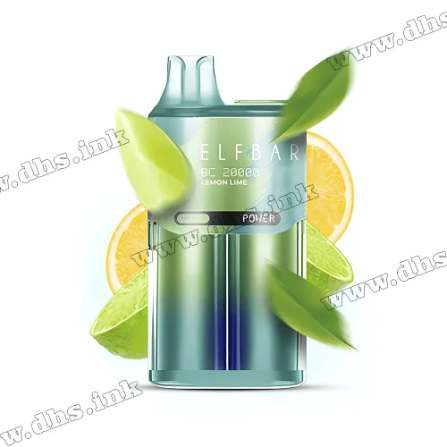 Одноразовая электронная сигарета Elf Bar (Эльф Бар) BC20000 - Lemon Lime (Лимон, Лайм)