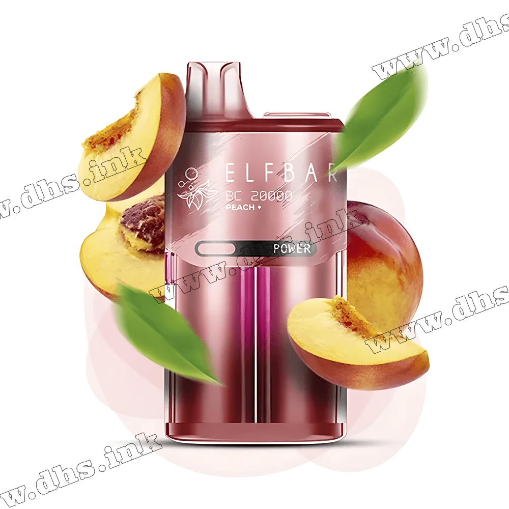 Одноразова електронна сигарета Elf Bar (Ельф Бар) BC20000 - Peach (Персик)
