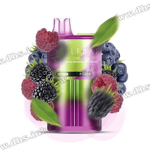 Одноразовая электронная сигарета Elf Bar (Эльф Бар) BC20000 - Wild Berries Crawler (Лесные Ягоды)