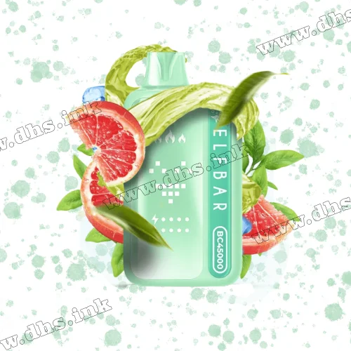 Одноразовая электронная сигарета Elf Bar (Эльф Бар) BC45000 - Grapefruit Green Tea (Грейпфрут, Зеленый чай)