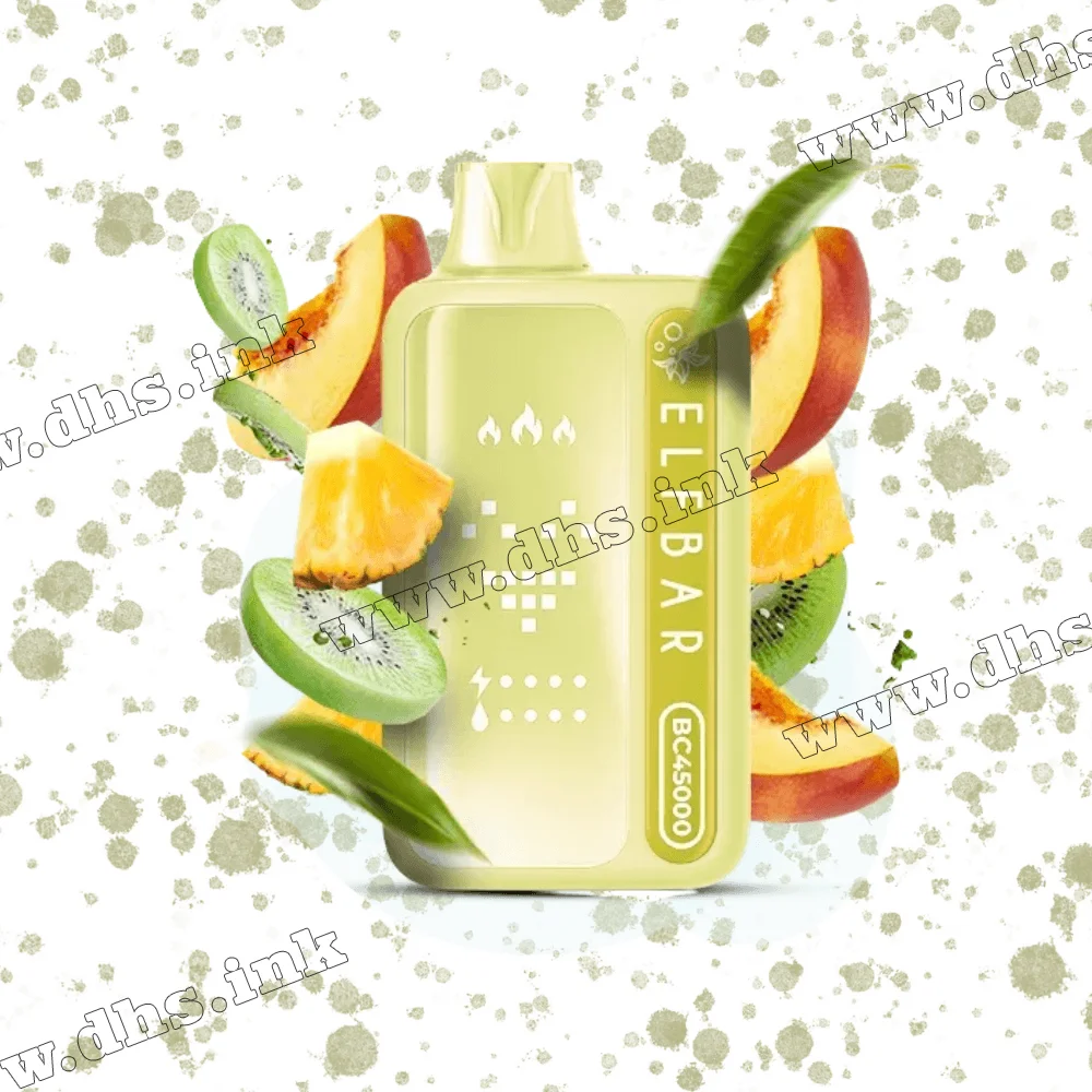 Одноразовая электронная сигарета Elf Bar (Эльф Бар) BC45000 - Kiwi Pineapple Peach (Киви, Ананас, Персик)