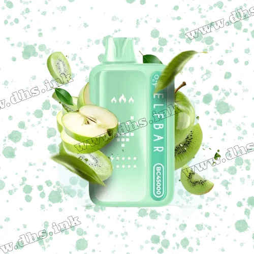 Одноразовая электронная сигарета Elf Bar (Эльф Бар) BC45000 - Sour Apple Kiwi (Кислое Яблоко, Киви)