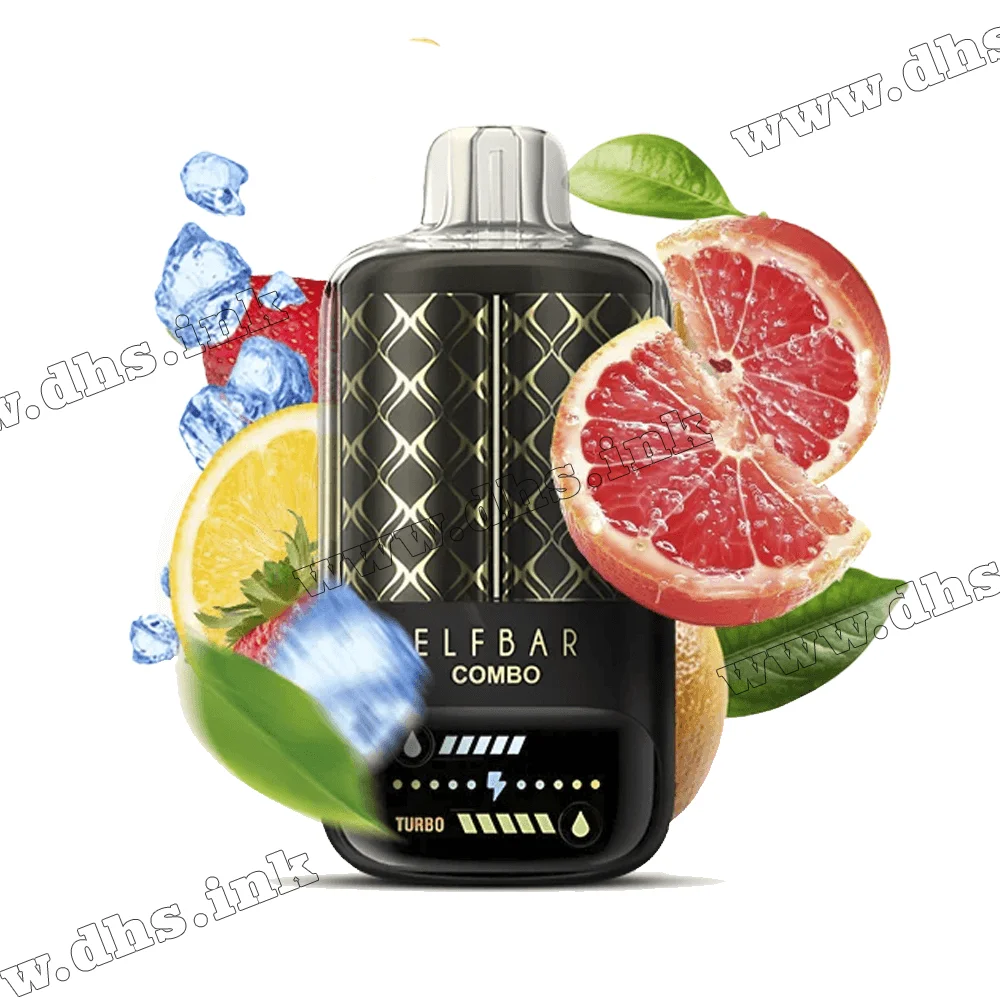 Одноразова електронна сигарета Elf Bar (Ельф Бар) Combo 20000-25000 - Pink Lemonade & Grapefruit (Рожевий Лимонад, Грейпфрут)