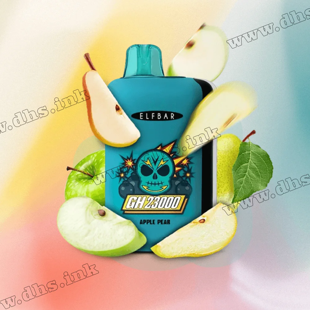Одноразовая электронная сигарета Elf Bar (Эльф Бар) GH 23000 - Apple Pear (Яблоко, Груша) Одноразовая электронная сигарета Elf Bar (Эльф Бар) GH 23000 - Apple Pear (Яблоко, Груша)