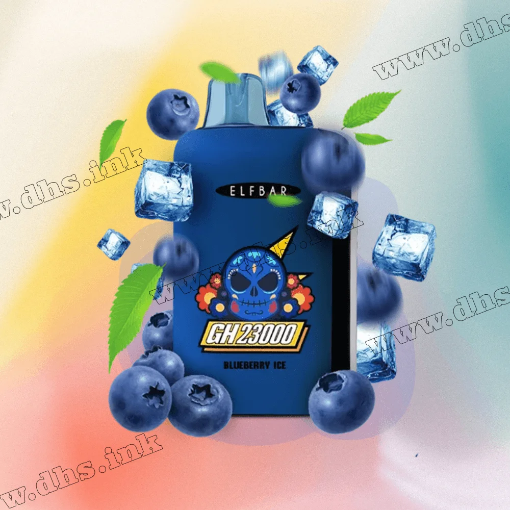 Одноразовая электронная сигарета Elf Bar (Эльф Бар) GH 23000 - Blueberry Ice (Черника, Лед) Одноразовая электронная сигарета Elf Bar (Эльф Бар) GH 23000 - Blueberry Ice (Черника, Лед)