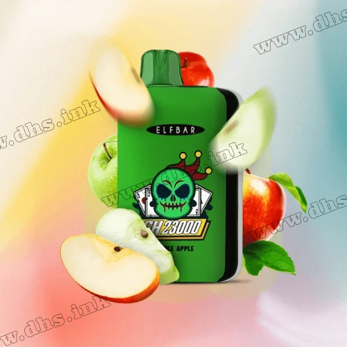 Одноразова електронна сигарета Elf Bar (Ельф Бар) GH 23000 - Double Apple (Подвійне Яблуко)