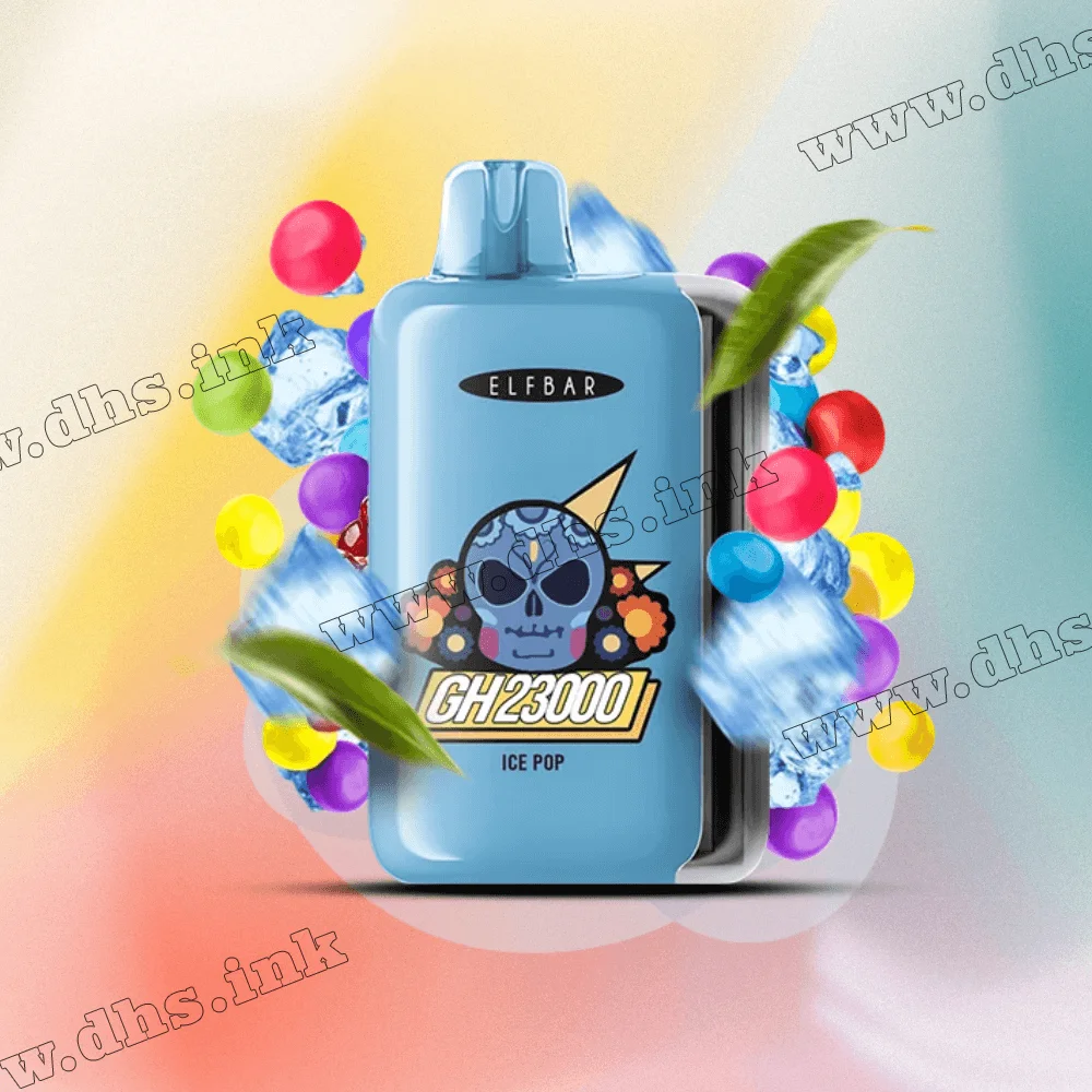 Одноразовая электронная сигарета Elf Bar (Эльф Бар) GH 23000 - Ice Pop (Конфеты, Лед) Одноразовая электронная сигарета Elf Bar (Эльф Бар) GH 23000 - Ice Pop (Конфеты, Лед)