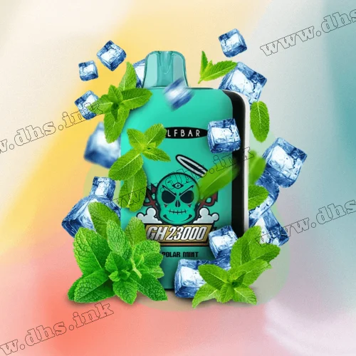 Одноразова електронна сигарета Elf Bar (Ельф Бар) GH 23000 - Polar Mint (Полярна М'ята)