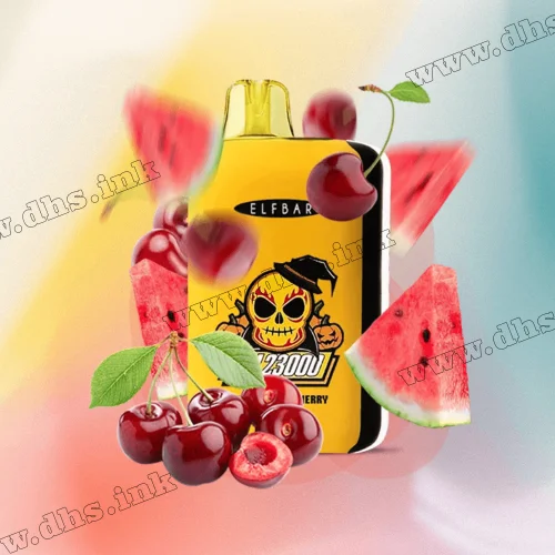 Одноразова електронна сигарета Elf Bar (Ельф Бар) GH 23000 - Watermelon Cherry (Кавун, Вишня)