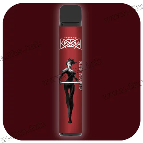 Одноразова електронна сигарета Katana 1000 - Red Mojito (Червоний Мохіто)