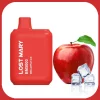 Одноразовая электронная сигарета Lost Mary BM 5000 - Red Apple Ice (Красное Яблоко, Лед)