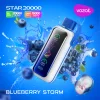 Одноразова електронна сигарета Vozol (Возол) Star 20000 - Blueberry Storm (Лохина)