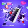 Одноразова електронна сигарета Vozol (Возол) Star 20000 - Mixed Berries (Ягідний Мікс)