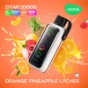 Одноразова електронна сигарета Vozol (Возол) Star 20000 - Orange Pineapple Lychee (Апельсин, Ананас, Лічі)