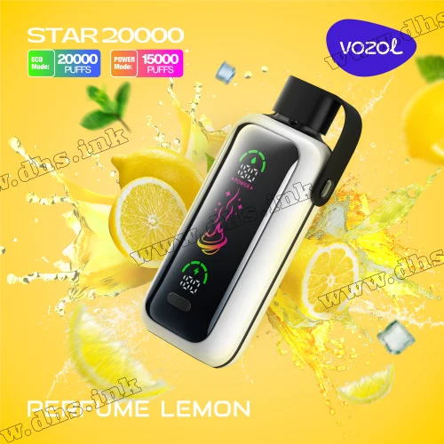 Одноразова електронна сигарета Vozol (Возол) Star 20000 - Perfume Lemon (Лимон)