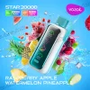 Одноразова електронна сигарета Vozol (Возол) Star 20000 - Raspberry Apple Watermelon Pineapple (Малина, Яблуко, Кавун, Ананас)