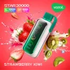 Одноразова електронна сигарета Vozol (Возол) Star 20000 - Strawberry Kiwi (Полуниця, Ківі)