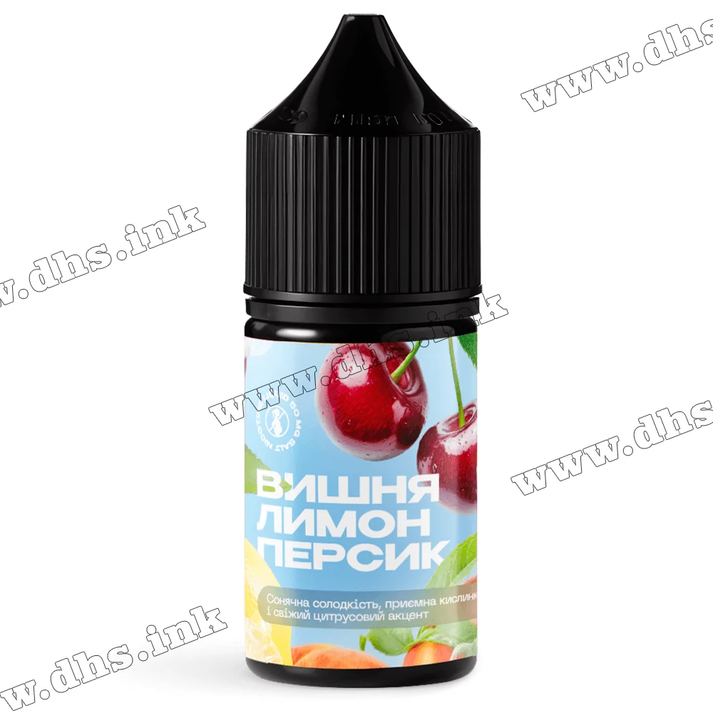 Солевая жидкость 420 Liquid Salt 30 мл (50 мг) - Вишня Лимон Персик