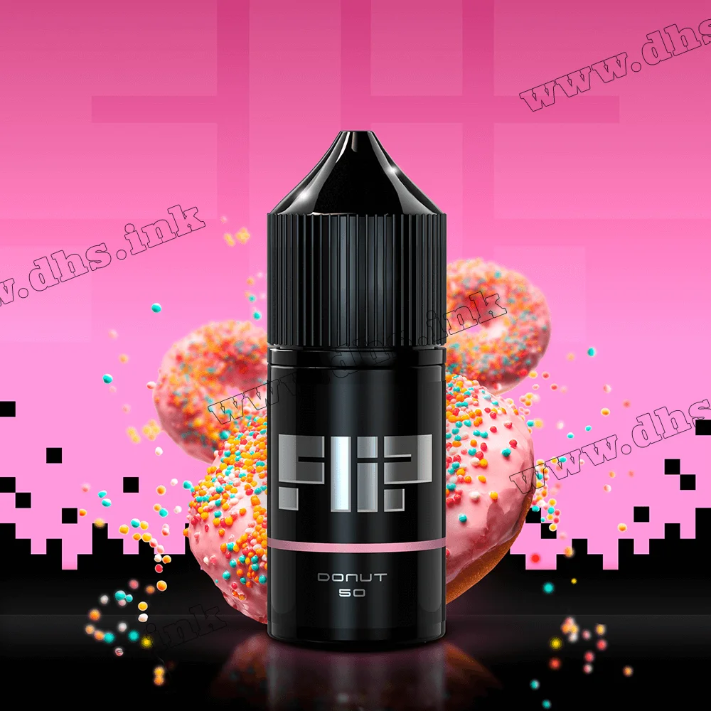 Сольова рідина Flip Salt 30 мл (50 мг) - Donut (Цукровий Пончик)