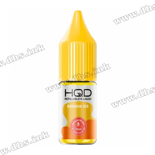Сольова рідина HQD Salt 10 мл (50 мг) - Banana Ice (Банан, Лід)