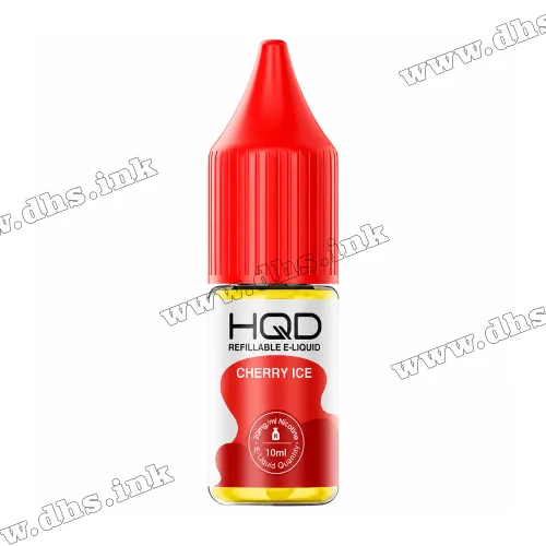 Сольова рідина HQD Salt 10 мл (50 мг) - Cherry Ice (Вишня, Лід)