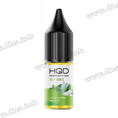 Сольова рідина HQD Salt 10 мл (50 мг) - Sky Mint (Свіжа М'ята)
