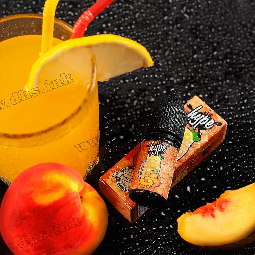 Сольова рідина Hype Salt 10 мл (15 мг) - Peach Soda (Персиковий Лимонад)
