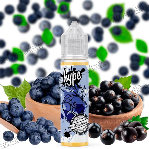Органическая жидкость Hype Organic 60 мл (3 мг) - Blueberry (Черника, Смородина)