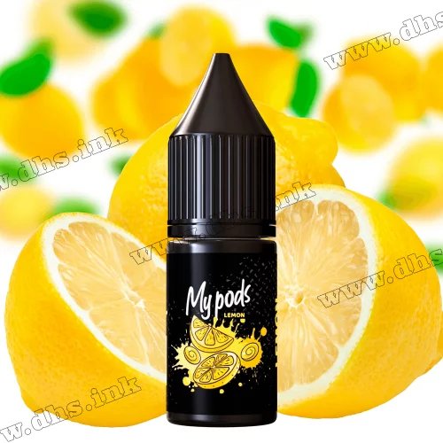 Сольова рідина Hype My pods Salt 10 мл (30 мг) - Lemon (Лимон)