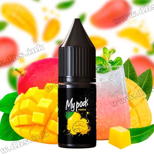 Сольова рідина Hype My pods Salt 10 мл (30 мг) - Mango (Манго)