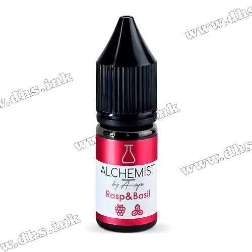 Солевая жидкость Alchemist Salt 10 мл (35 мг) - Raspberry Basil (Малина, Базилик)