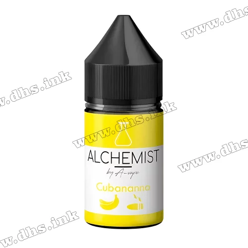 Солевая жидкость Alchemist Salt 30 мл (50 мг) - Cubananna (Банан, Табак)